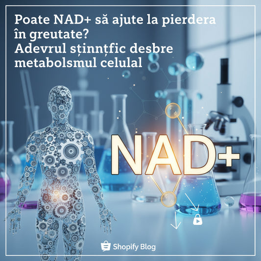 Poate NAD+ să ajute la pierderea în greutate? Adevărul științific despre metabolismul celular