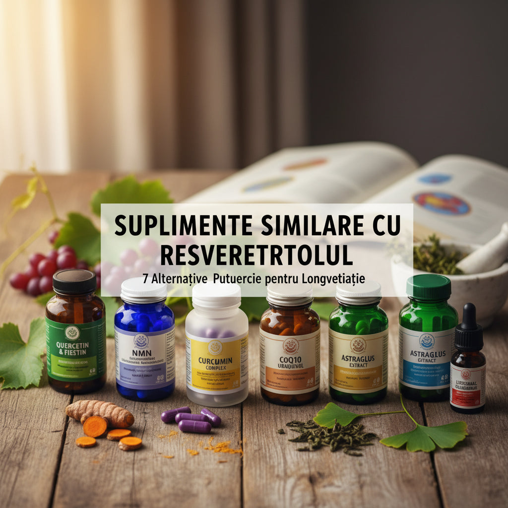 Suplimente Similare cu Resveratrolul: 7 Alternative Puternice pentru Longevitate