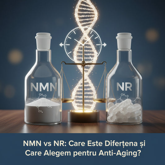 NMN vs NR: Care Este Diferența și Care Alegem pentru Anti-Aging?
