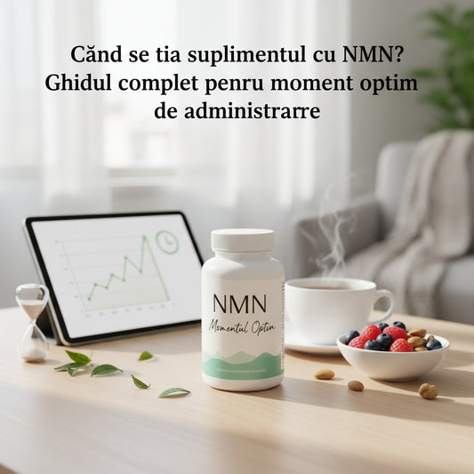 Când se ia suplimentul cu NMN? Ghidul complet pentru momentul optim de administrare