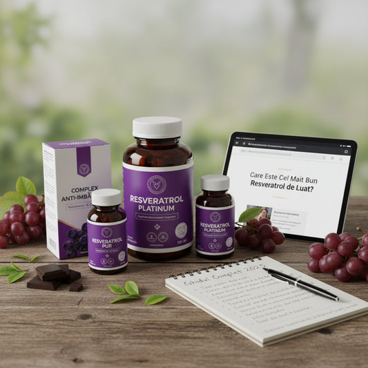 Care Este Cel Mai Bun Resveratrol de Luat? Ghidul Complet 2025