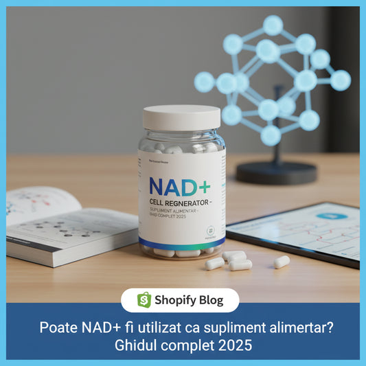 Poate NAD+ fi utilizat ca supliment alimentar? Ghidul complet 2025