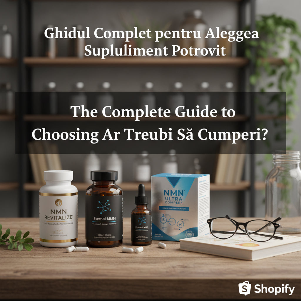 Ce NMN Ar Trebui Să Cumperi? Ghidul Complet pentru Alegerea Suplimentului Potrivit