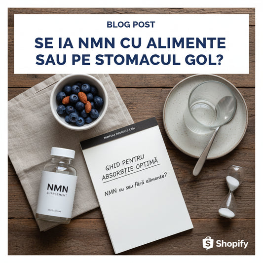 Se ia NMN cu alimente sau pe stomacul gol? Ghidul complet pentru absorbție optimă