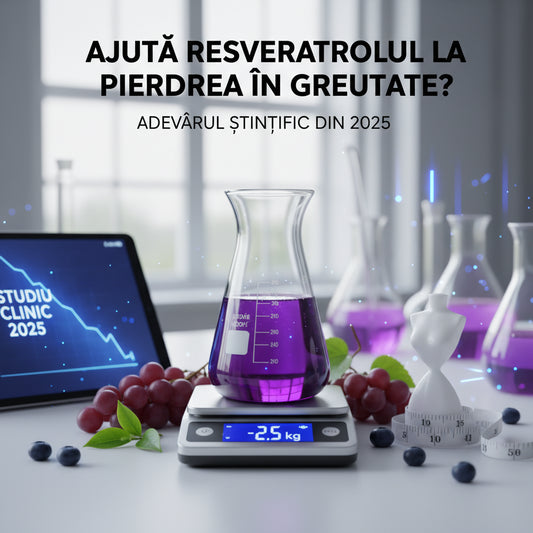 Ajută Resveratrolul la Pierderea în Greutate? Adevărul Științific din 2025