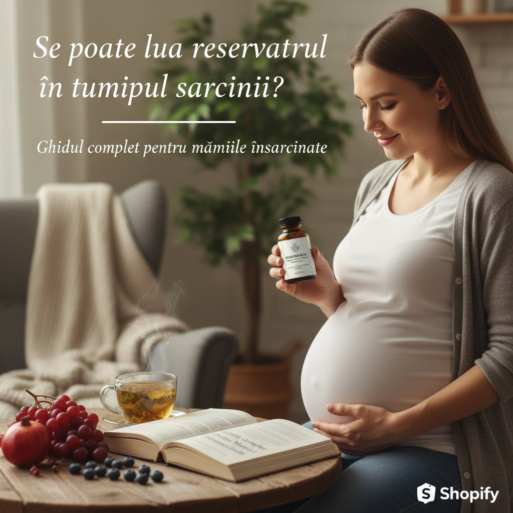 Se poate lua resveratrol în timpul sarcinii? Ghidul complet pentru mămicile însărcinate