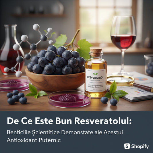 De Ce Este Bun Resveratrolul: Beneficiile Științifice Demonstrate ale Acestui Antioxidant Puternic