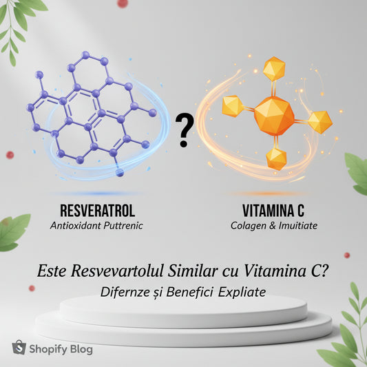 Este Resveratrolul Similar cu Vitamina C? Diferențe și Beneficii Explicate
