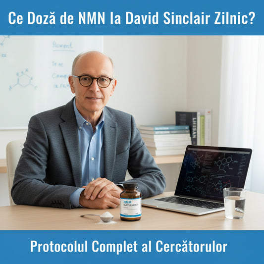 Ce Doză de NMN Ia David Sinclair Zilnic? Protocolul Complet al Cercetătorului