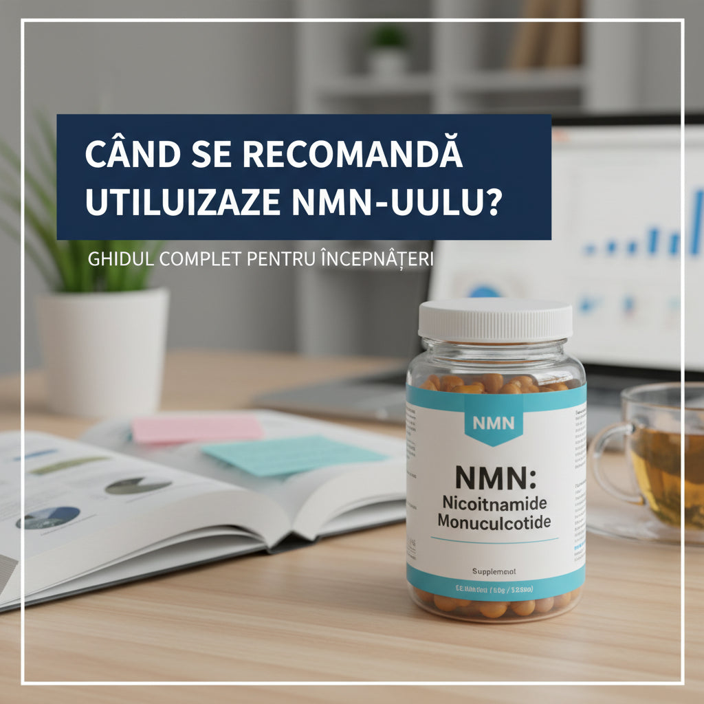 Când Se Recomandă Utilizarea NMN-ului? Ghidul Complet pentru Începători