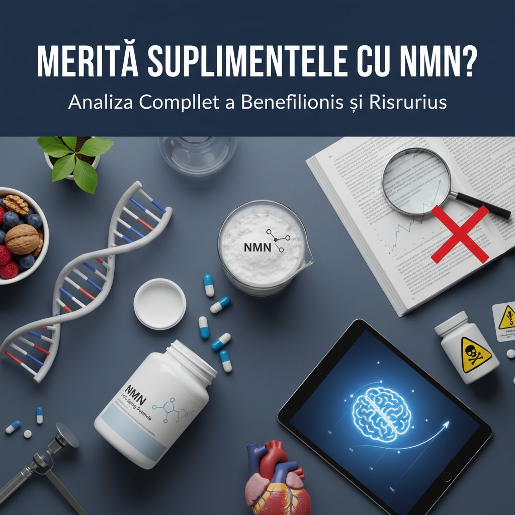 Merită Suplimentele cu NMN? Analiza Completă a Beneficiilor și Riscurilor