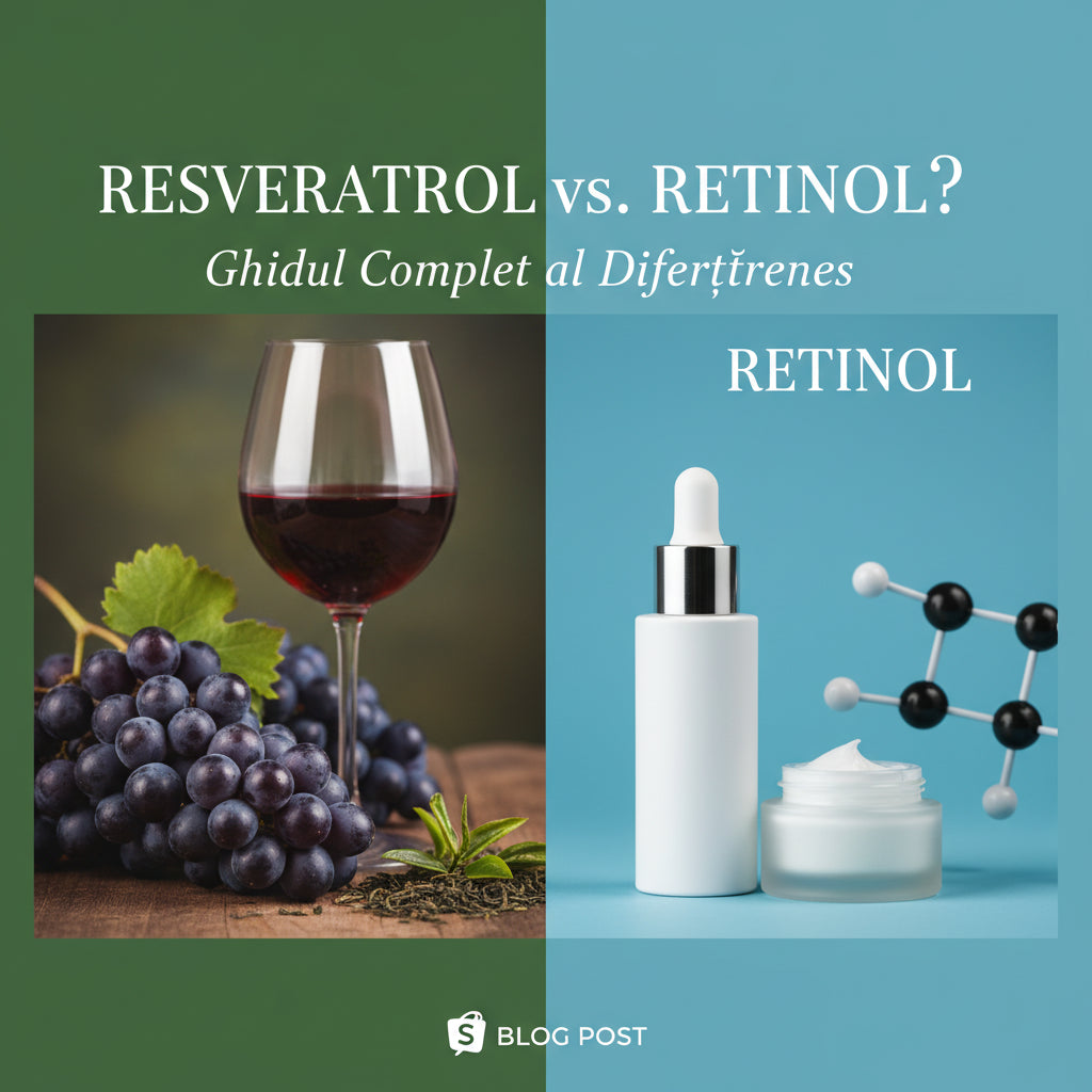 Este Resveratrolul Același Lucru cu Retinolul? Ghidul Complet al Diferențelor