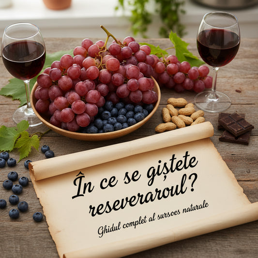 În ce se găsește resveratrolul? Ghidul complet al surselor naturale