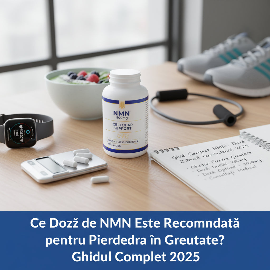 Ce Doză de NMN Este Recomandată pentru Pierderea în Greutate? Ghidul Complet 2025