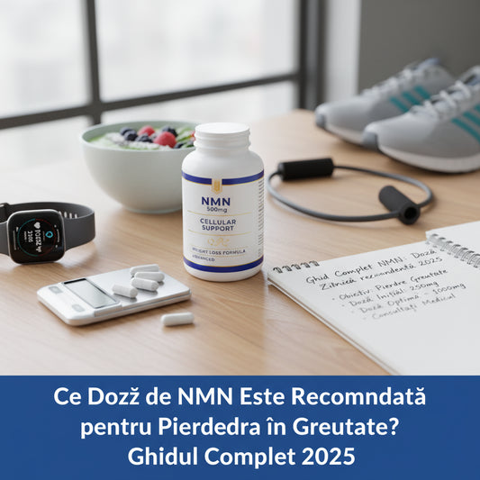 Ce Doză de NMN Este Recomandată pentru Pierderea în Greutate? Ghidul Complet 2025