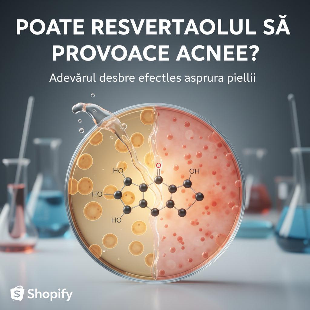 Poate resveratrolul să provoace acnee? Adevărul despre efectele asupra pielii