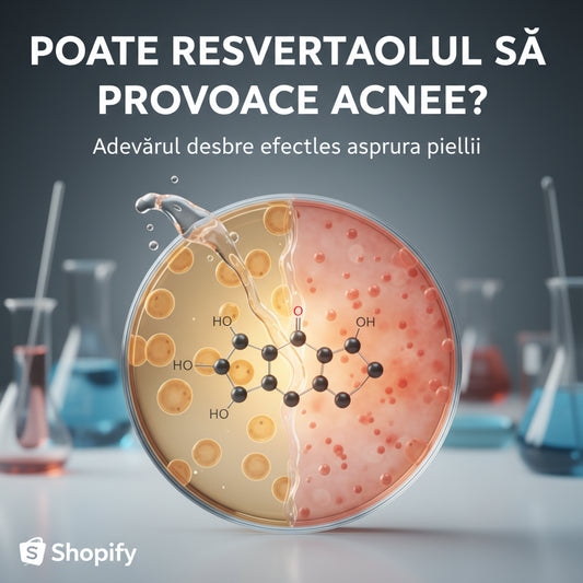 Poate resveratrolul să provoace acnee? Adevărul despre efectele asupra pielii