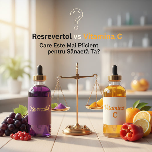 Resveratrol vs Vitamina C: Care Este Mai Eficient pentru Sănătatea Ta?