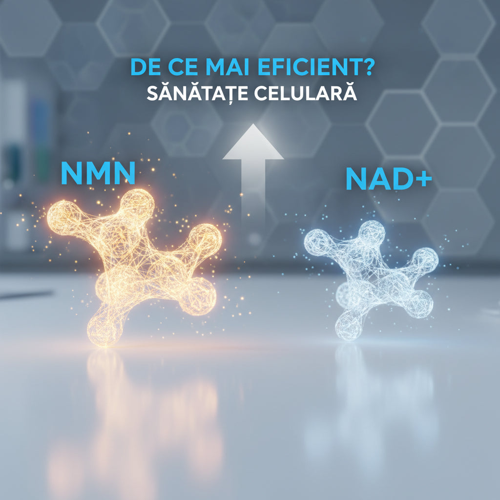 De ce NMN este considerat mai eficient decât NAD pentru sănătatea celulară