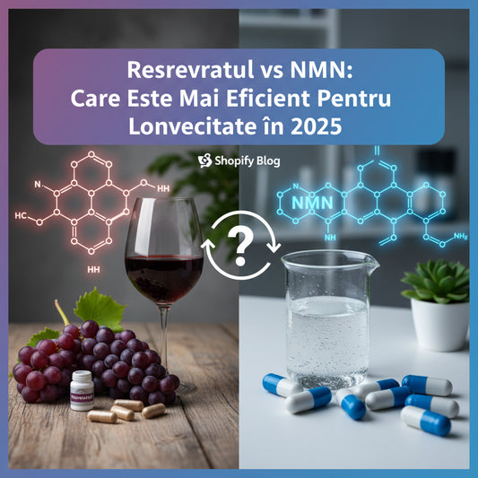 Resveratrol vs NMN: Care Este Mai Eficient Pentru Longevitate în 2025?