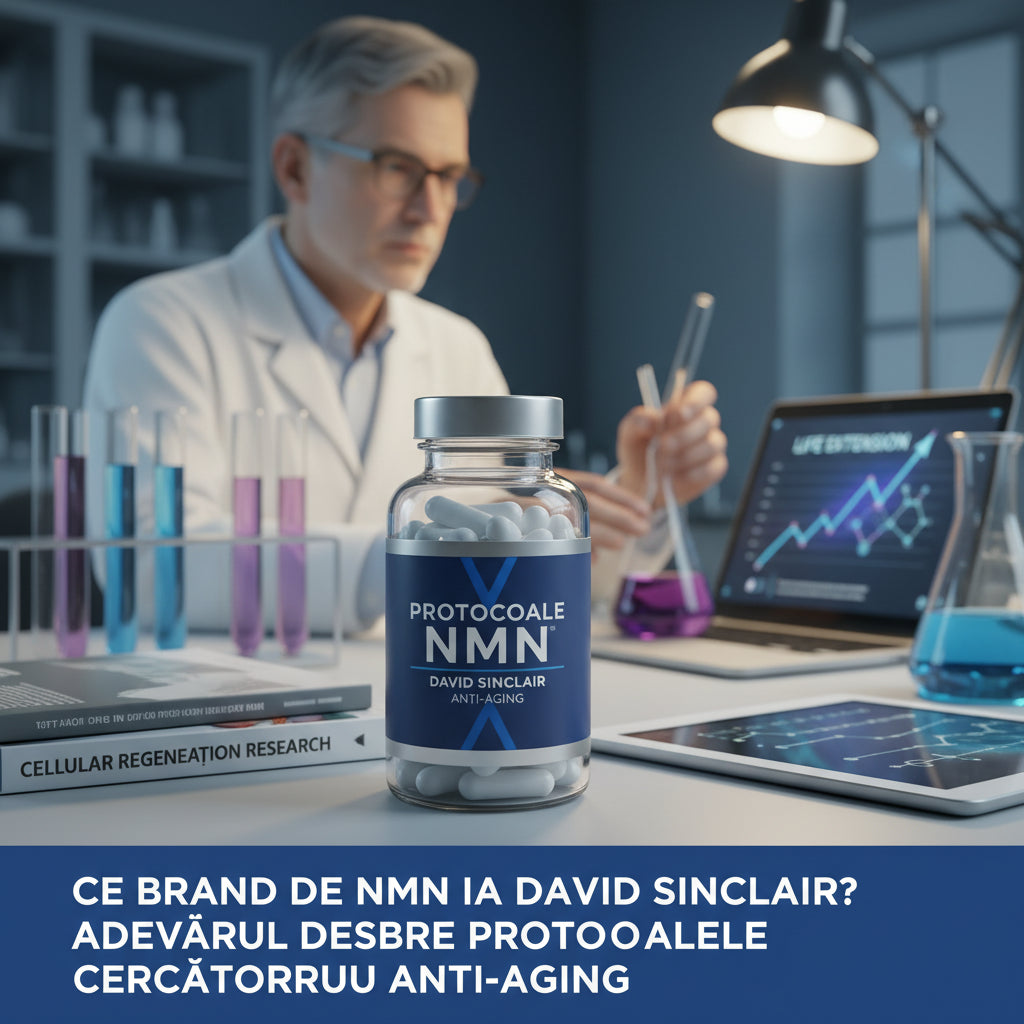 Ce Brand de NMN Ia David Sinclair? Adevărul Despre Protocoalele Cercetătorului Anti-Aging