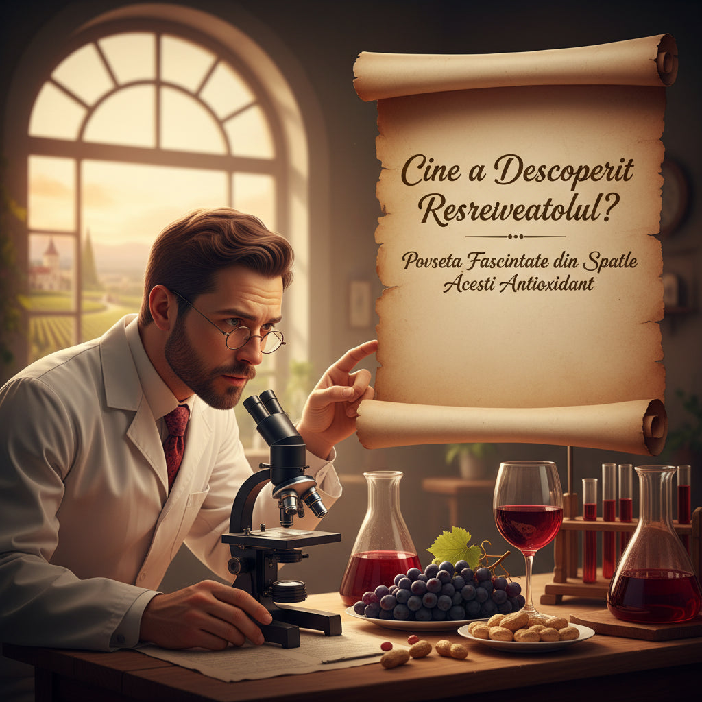 Cine a Descoperit Resveratrolul? Povestea Fascinantă din Spatele Acestui Antioxidant
