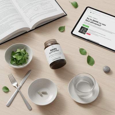 Se ia NMN cu sau fără alimente? Ghidul complet pentru absorbție optimă