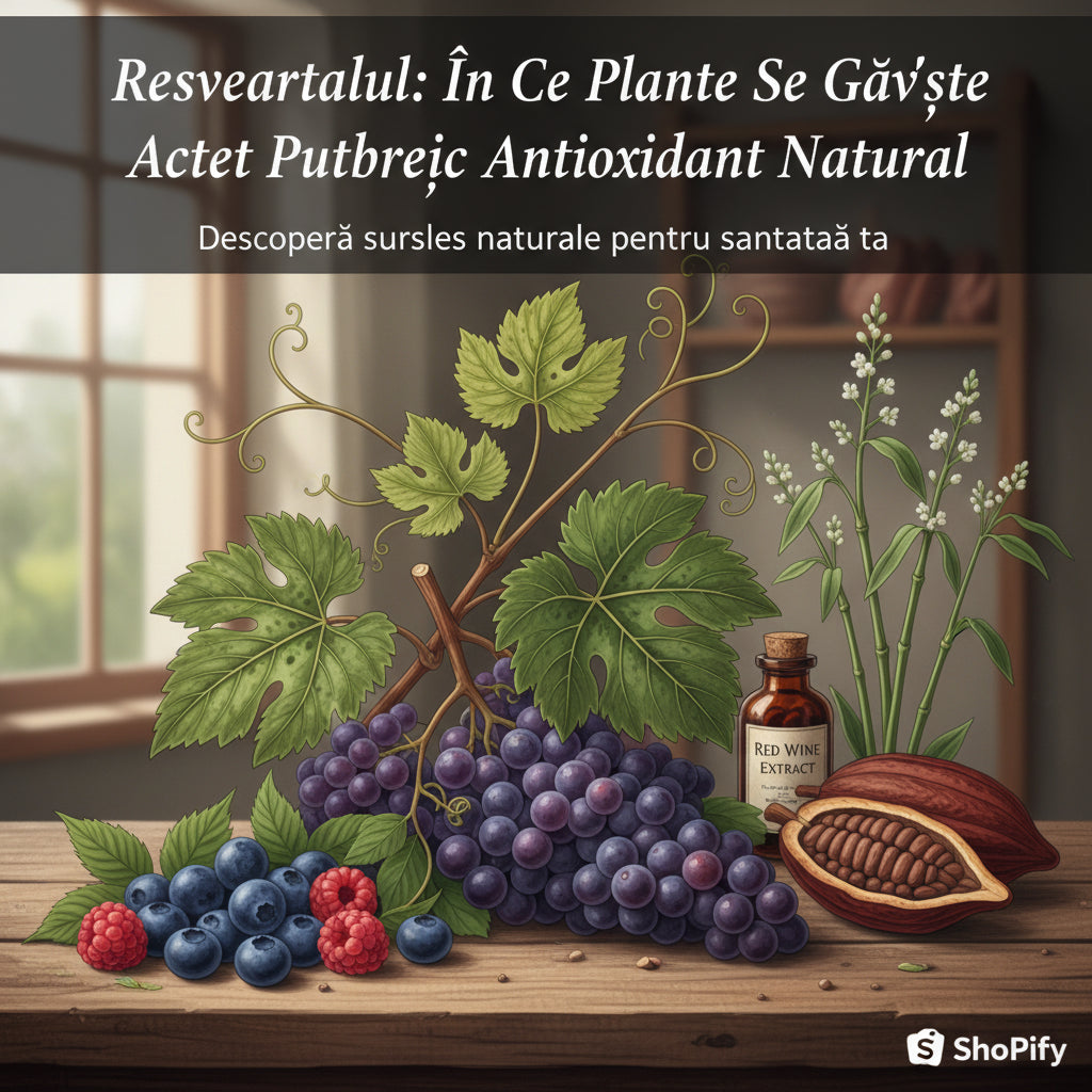 Resveratrolul: În Ce Plante Se Găsește Acest Puternic Antioxidant Natural