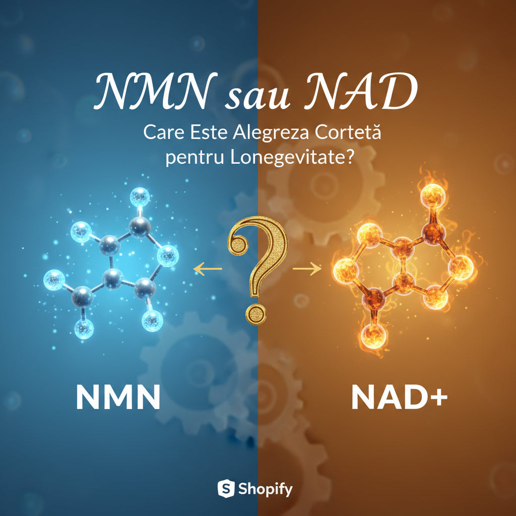 NMN sau NAD+: Care Este Alegerea Corectă pentru Longevitate?