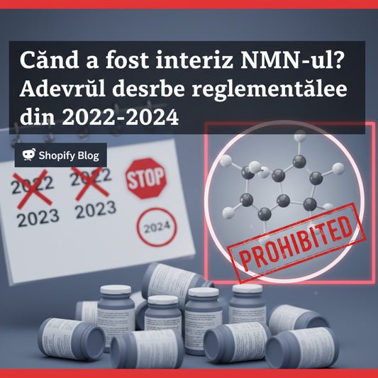 Când a fost interzis NMN-ul? Adevărul despre reglementările din 2022-2024