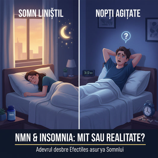 Poate NMN să Provoace Insomnie? Adevărul despre Efectele asupra Somnului