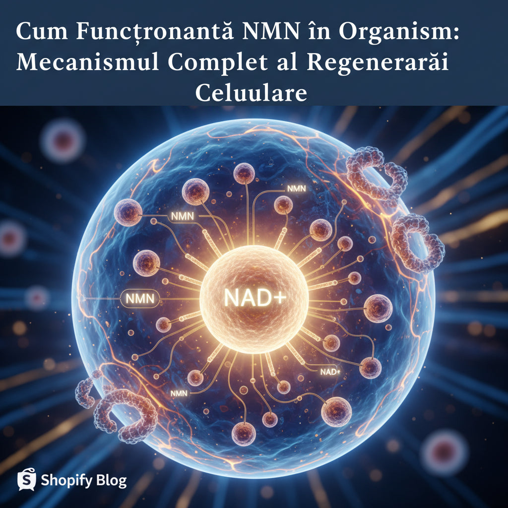 Cum Funcționează NMN în Organism: Mecanismul Complet al Regenerării Celulare