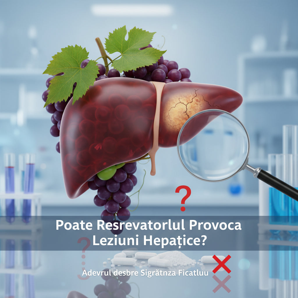 Poate Resveratrolul Provoca Leziuni Hepatice? Adevărul despre Siguranța Ficatului