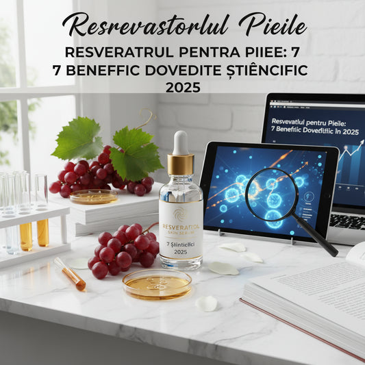 Resveratrolul pentru Piele: 7 Beneficii Dovedite Științific în 2025