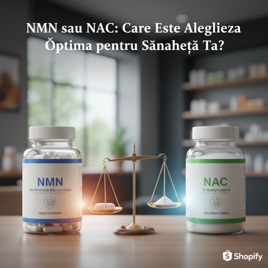NMN sau NAC (N-acetilcisteina): Care Este Alegerea Optimă pentru Sănătatea Ta?