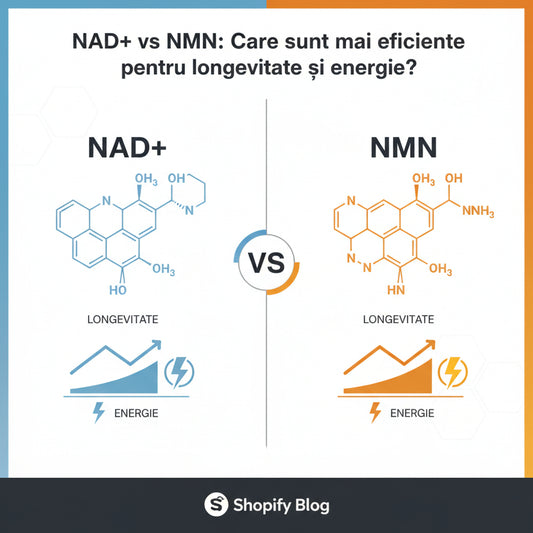 NAD+ vs NMN: Care sunt mai eficiente pentru longevitate și energie?