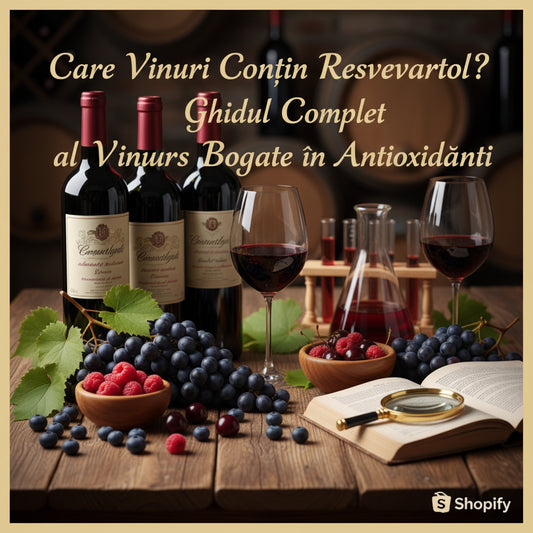 Care Vinuri Conțin Resveratrol? Ghidul Complet al Vinurilor Bogate în Antioxidanți