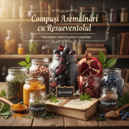 Compuși Asemănători cu Resveratrolul: 7 Alternative Naturale pentru Longevitate