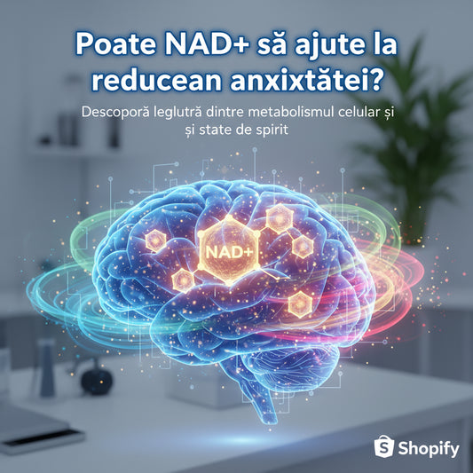 Poate NAD+ să ajute la reducerea anxietății? Descoperă legătura dintre metabolismul celular și starea de spirit