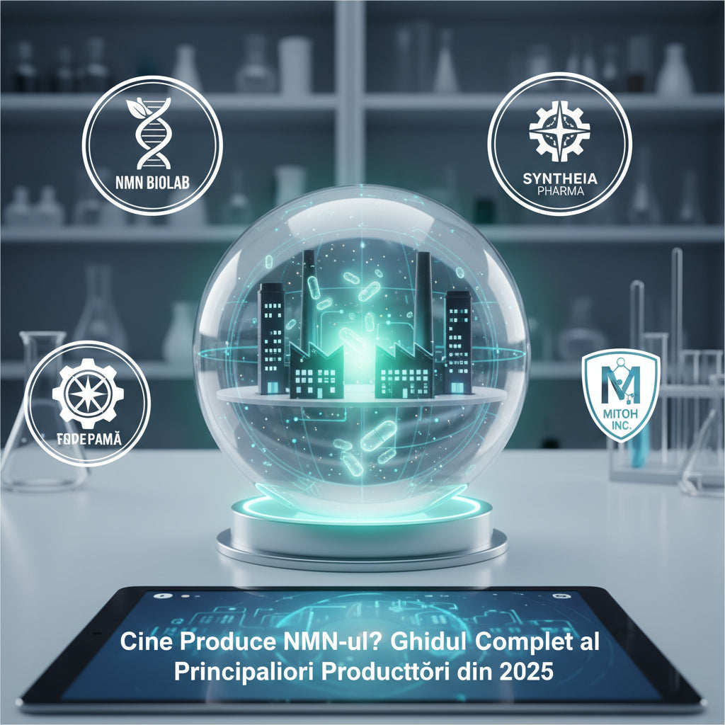 Cine Produce NMN-ul? Ghidul Complet al Principalilor Producători din 2025