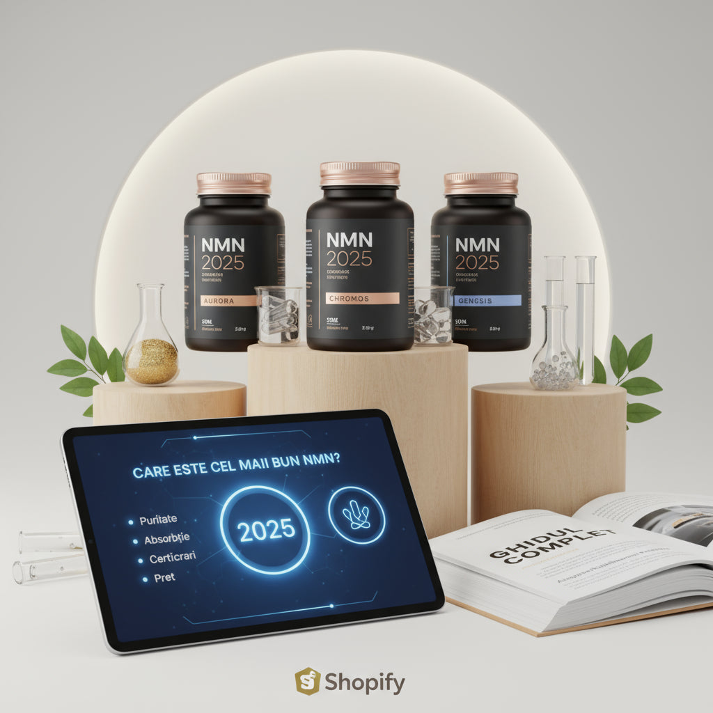 Care este cel mai bun NMN? Ghidul complet pentru alegerea suplimentului potrivit în 2025