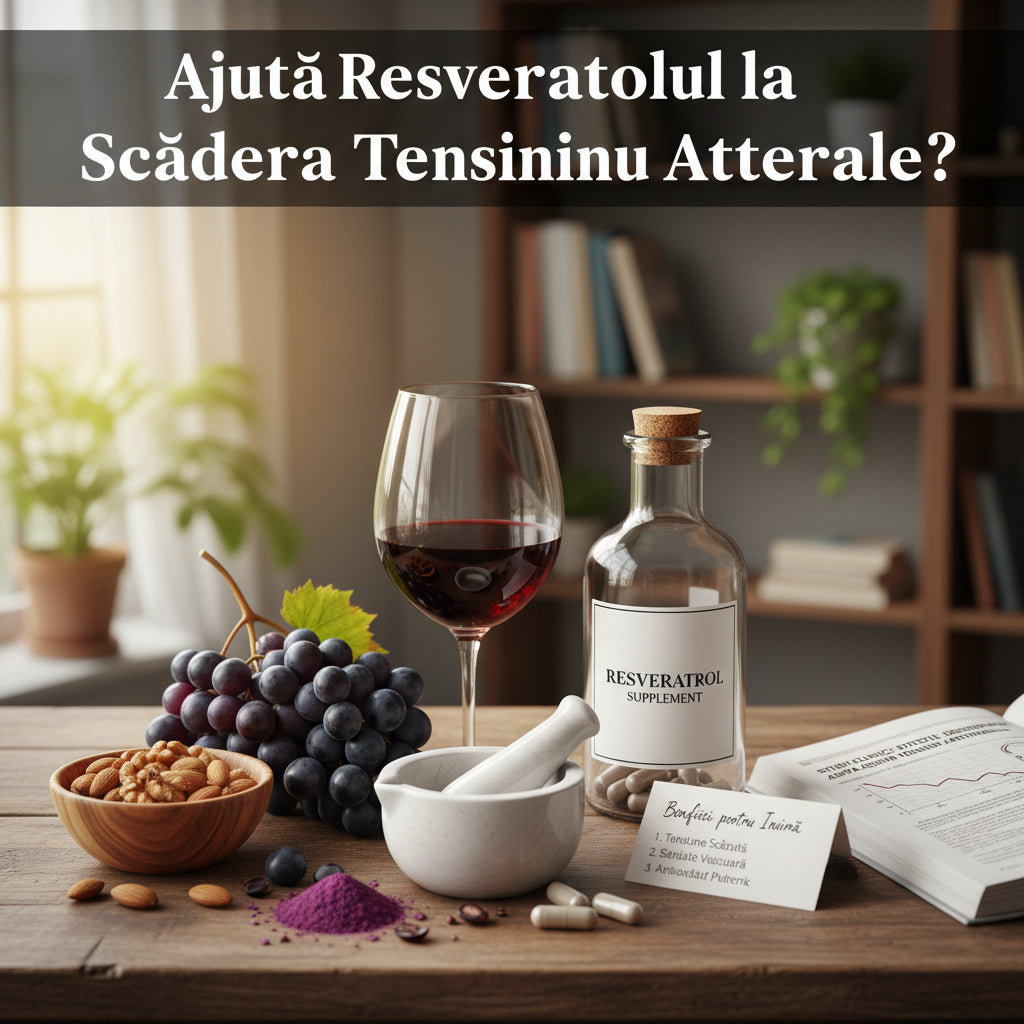 Ajută Resveratrolul la Scăderea Tensiunii Arteriale? Studii și Beneficii