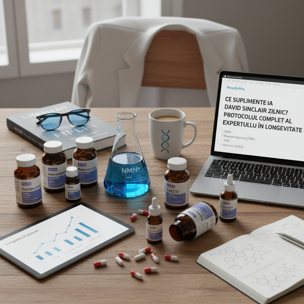 Ce Suplimente Ia David Sinclair Zilnic? Protocolul Complet al Expertului în Longevitate