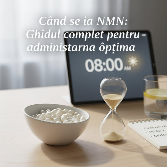 Când se ia NMN: Ghidul complet pentru administrarea optimă