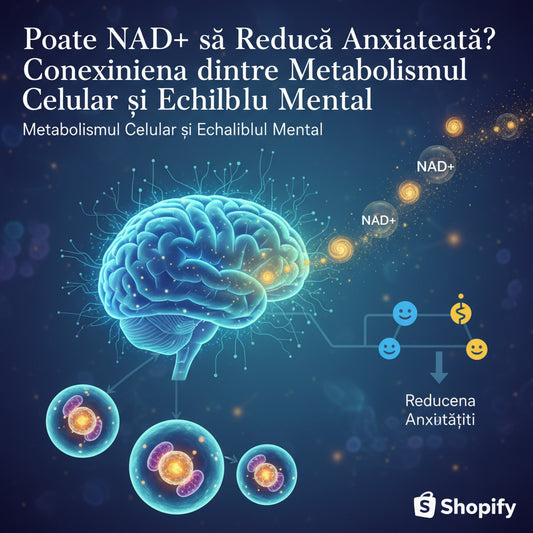 Poate NAD+ să Reducă Anxietatea? Conexiunea dintre Metabolismul Celular și Echilibrul Mental