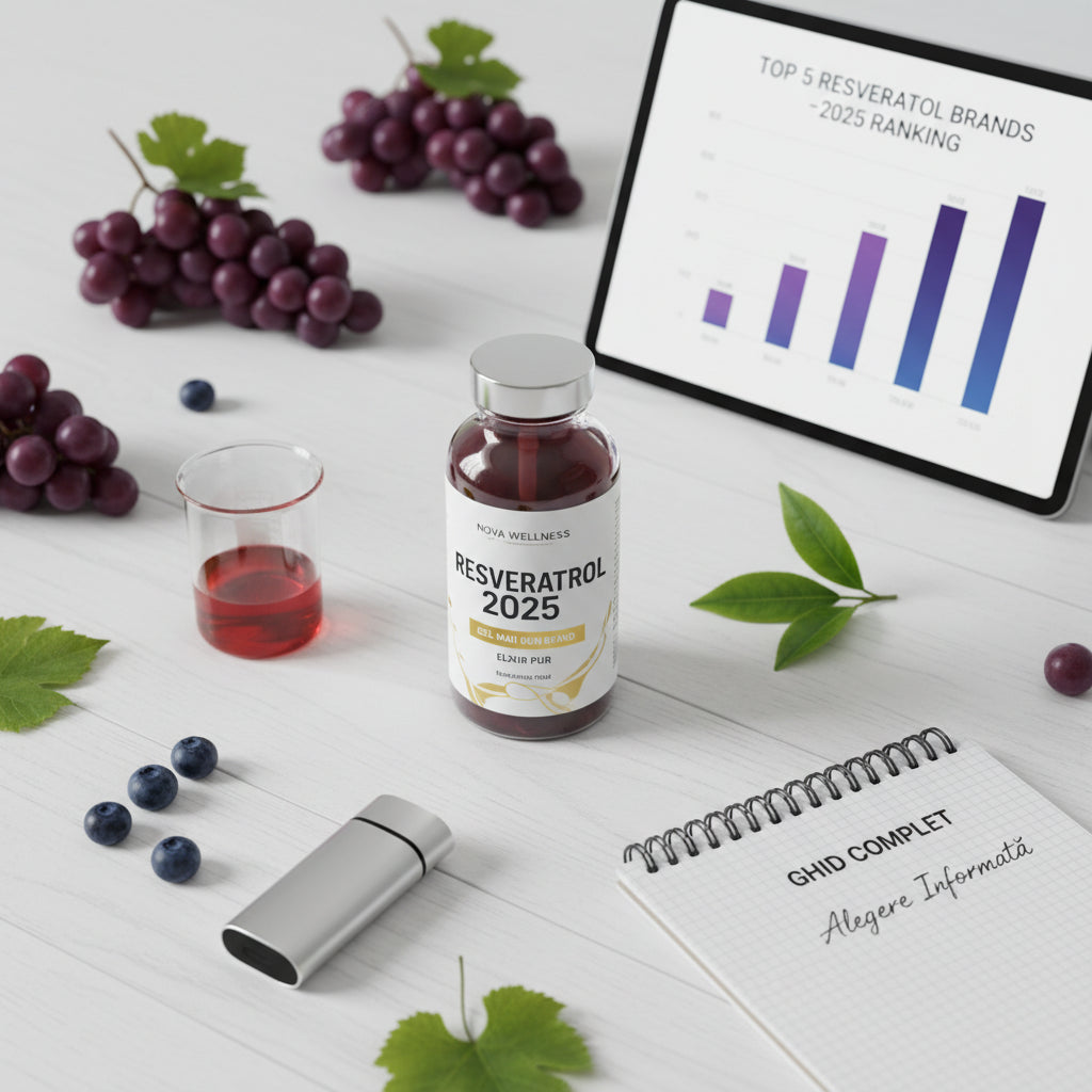 Cel Mai Bun Brand de Resveratrol în 2025: Ghidul Complet pentru o Alegere Informată