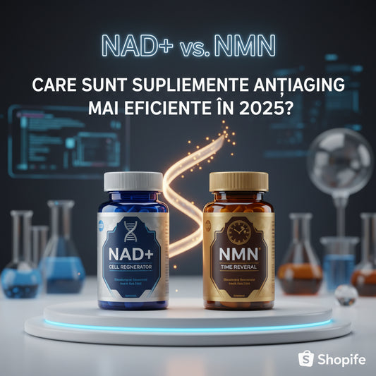 NAD+ vs NMN: Care Sunt Suplimentele Antiaging Mai Eficiente în 2025?