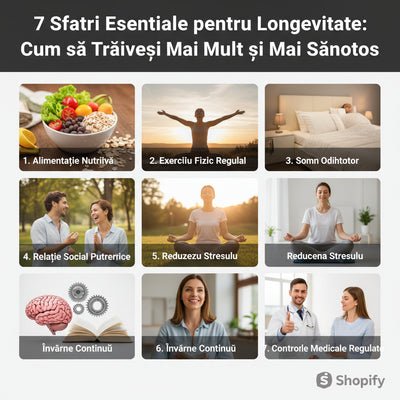 7 Sfaturi Esențiale pentru Longevitate: Cum să Trăiești Mai Mult și Mai Sănătos