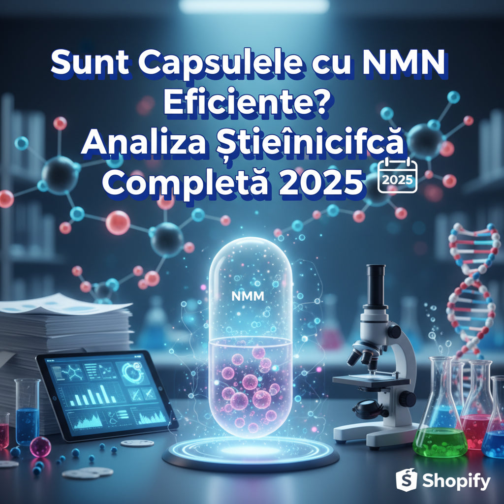 Sunt Capsulele cu NMN Eficiente? Analiza Științifică Completă 2025