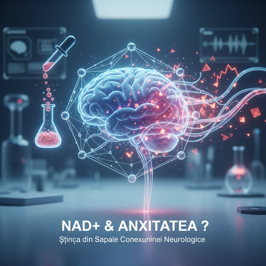 Poate NAD+ să Reducă Anxietatea? Știința din Spatele Conexiunii Neurologice